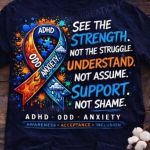 See The Strength — ADHD · ODD · Anxiety Awareness Tee