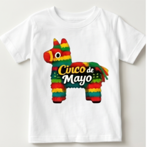 Cinco de Mayo Piñata — Youth Tee (White)